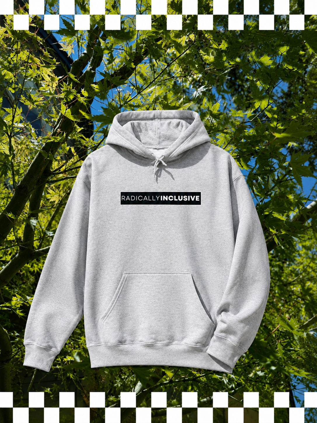 Grey Radically Inclusive Hoodie