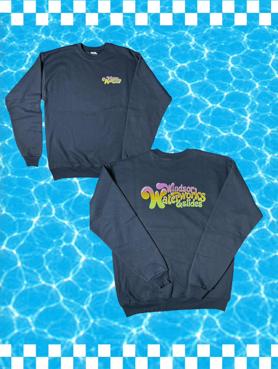 WW&S Black Crewneck Sweatshirt
