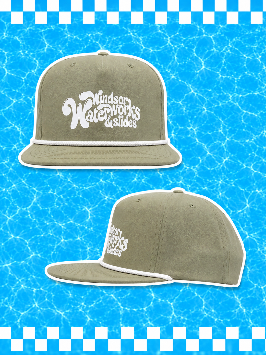 WW&S Sage Green Gramps Cap