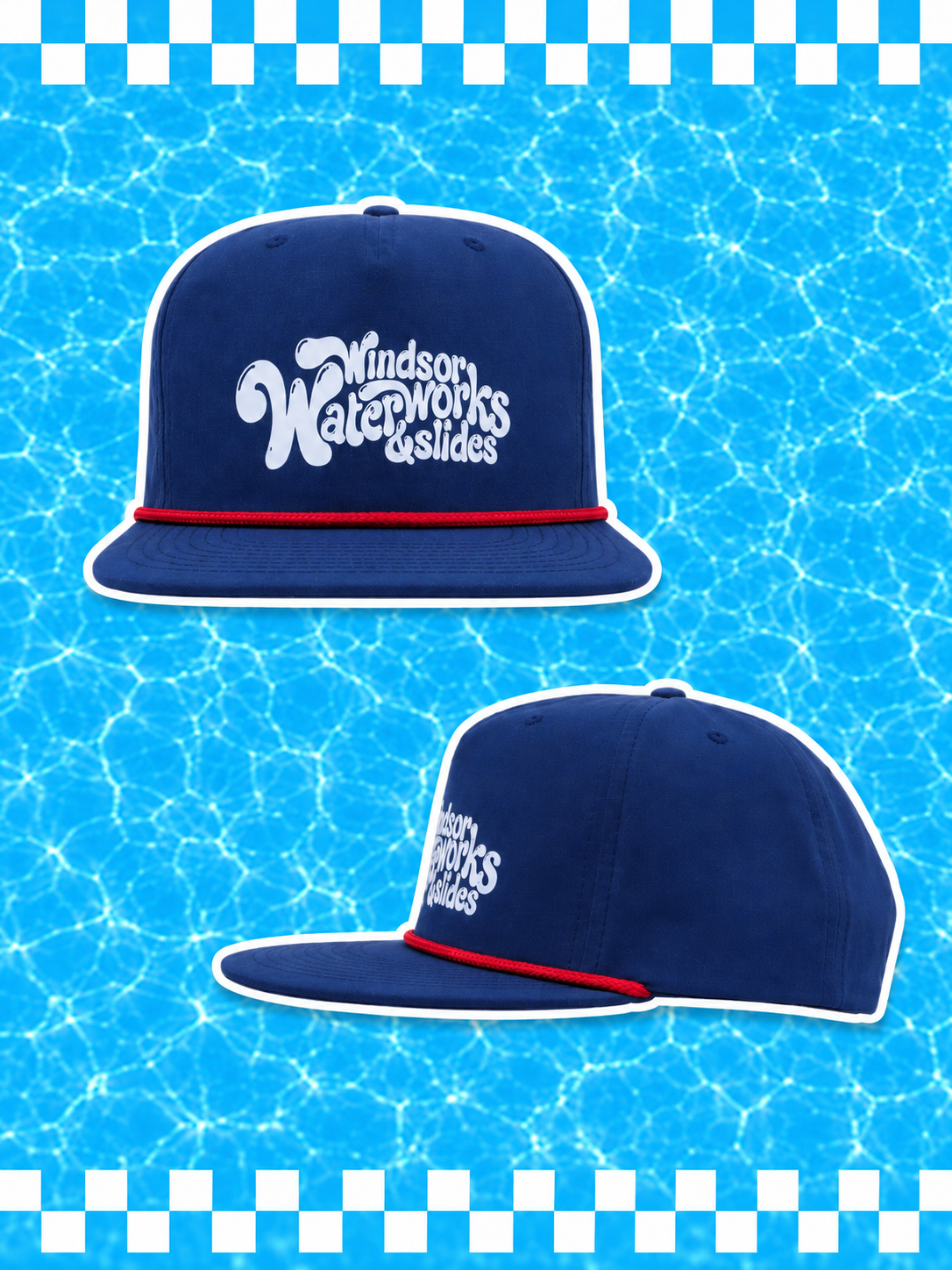 WW&S Navy Blue Gramps Cap