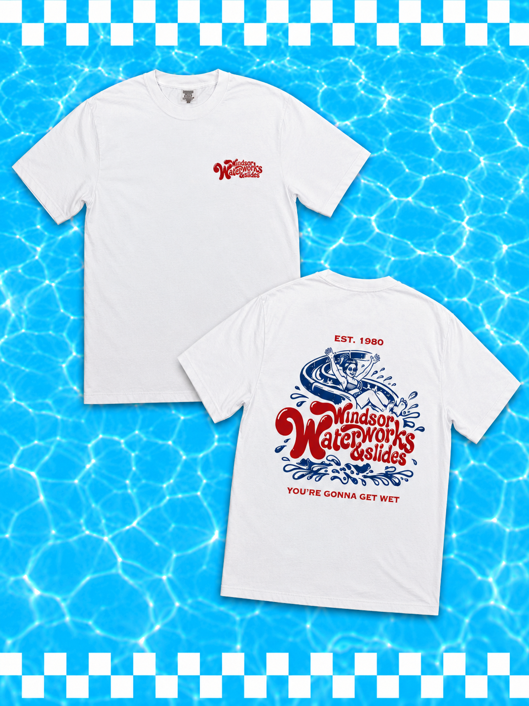 Windsor Waterworks graphic tee